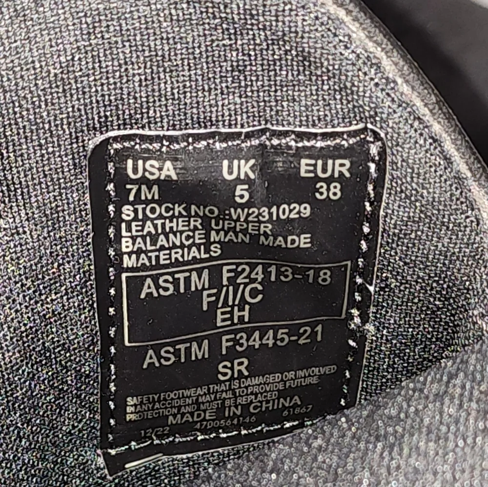 Wolvarine Black Western Cowboy Work Boots - Picture 3 of 3